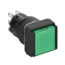 Schneider Electric Schneider XB6ECW3B1P Harmony XB6 Ø16 komplett világító nyomógomb, zöld villanyszerelés