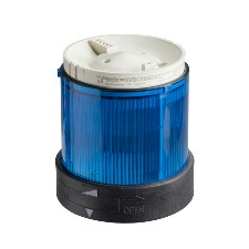 Schneider Electric Schneider XVBC36 Harmony XVB Ø70 fényoszlop fénymodul, BA15d, folyamatos fényű, kék villanyszerelés