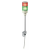 Schneider Electric SCHNEIDER XVGB2 Harmony Easy komplett fényoszlop, 2 szintes, piros-zöld, 24 VAC/DC,