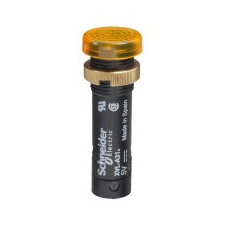 Schneider Electric Schneider XVLA325 Harmony XVLA Ø12 LED-es jelzőlámpa, sárga 12VDC villanyszerelés