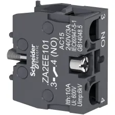 Schneider Electric SCHNEIDER ZA2EE101 Harmony Easy Series Ø22 Érintkező blokk, 1NO villanyszerelés