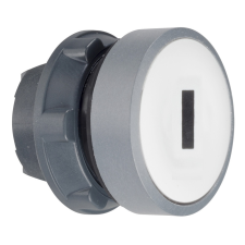 Schneider Electric Schneider ZB5AA1C0 Harmony műanyag nyomógomb fej, Ø22, visszatérő, fehér, szürke perem villanyszerelés