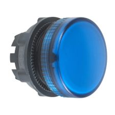 Schneider Electric Schneider ZB5AV06 Harmony műanyag jelzőlámpa fej, Ø22, BA9s izzós jelzőlámpához, kék villanyszerelés