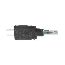 Schneider Electric Schneider ZB6EB1B Harmony XB6 LED-es jelzőlámpa aljzat fehér villanyszerelés