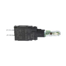 Schneider Electric Schneider ZB6EM4B Harmony XB6 LED-es jelzőlámpa aljzat piros villanyszerelés