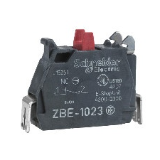 Schneider Electric Schneider ZBE1023 Harmony XB4/XB5 érintkező blokk, 1NC, Faston csatlakozó villanyszerelés