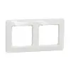 Schneider Electric SDD311802 2-es fehér keret, vízszintes és függőleges elhelyezéssel, IP20 és IP44 szerelvényekhez (Sedna Design)