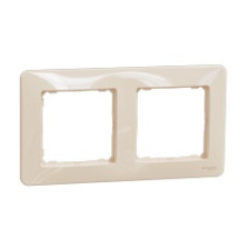 Schneider Electric Sedna Design Kettes keret, univerzális, bézs világítási kellék