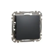 Schneider Electric Sedna Design Váltóérintkezős nyomó, 10A, antracit villanyszerelés