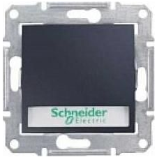 Schneider Electric SEDNA Feliratozható jelzőfényes nyomógomb Grafit SDN1700470 - Schneider Electric villanyszerelés