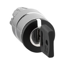 Schneider Electric ZB4BG7 kulcskapcsoló Fekete 1 db (ZB4BG7) villanyszerelés