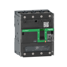 Schneider Electric Zrt. Compact NSXm 50kA TM16D megszakító 4P/4T síncsatlakozókkal C11N4TM016B Schneider villanyszerelés