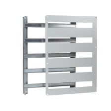 Schneider Electric Zrt. Dinimel szerelőkeret 5 soros, 135 egység NSYDLCR135 Schneider villanyszerelés