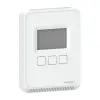 Schneider Electric Zrt. Érzékelő SpaceLogic SLA sorozat, CO2, páratartalom, hőmérséklet, LCD, analóg kimenet, matt fehér ház SLASLC2 Schneider