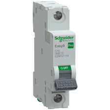 Schneider Electric Zrt. Schneider Easy9 Pro kismegszakító 1P C 10A (EZ9F57110) villanyszerelés