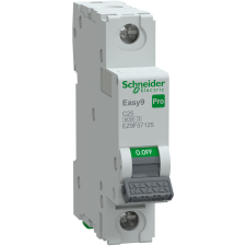 Schneider Electric Zrt. Schneider Easy9 Pro kismegszakító 1P C 25A (EZ9F57125) villanyszerelés