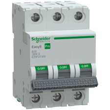 Schneider Electric Zrt. Schneider Easy9 Pro kismegszakító 3P B 50A (EZ9F27350) villanyszerelés