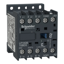 Schneider Electric Zrt. Schneider mágneskapcsoló 2,2kW 6A 24VDC villanyszerelés