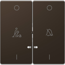 Schneider Electric Zrt. Schneider Merten dupla billentyű, szállodai funkciókhoz, mokka (System Design) villanyszerelés