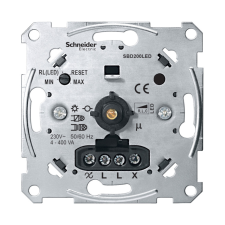 Schneider Electric Zrt. Schneider Merten forgatógombos LED fényerőszabályzó, 4-440W villanyszerelés