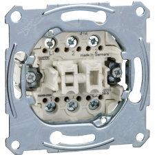 Schneider Electric Zrt. Schneider Merten kettős váltóérintkezős nyomó, csavaros bekötés, 10A MTN3059-0000 villanyszerelés