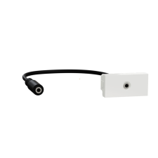 Schneider Electric Zrt. Schneider Nu mini Jack csatlakozó,1M,fehér villanyszerelés
