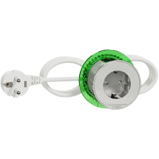 Schneider Electric Zrt. Schneider Unica System+ bútorba süllyeszthető 2P+F csatlakozóaljzat, fehér hosszabbító, elosztó