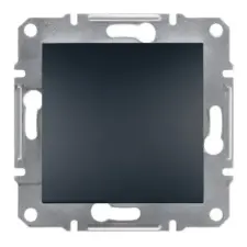 SCHNEIDER EPH0100371 ASFORA Egypólusú kapcsoló, csavaros bekötés, antracit (101) villanyszerelés