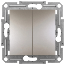 SCHNEIDER EPH0300169 ASFORA rugós bekötésű bronz csillárkapcsoló villanyszerelés