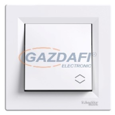 SCHNEIDER EPH0400121 ASFORA Váltókapcsoló, rugós bekötés, fehér (106) villanyszerelés
