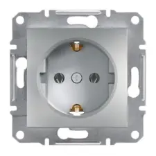 SCHNEIDER EPH2900261 ASFORA 2P+F csatlakozóaljzat, gyermekvédelemmel, csavaros, alumínium villanyszerelés