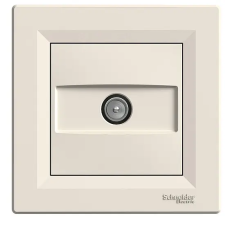SCHNEIDER EPH3200323 ASFORA TV aljzat, átmenő, 8 dB, bézs villanyszerelés