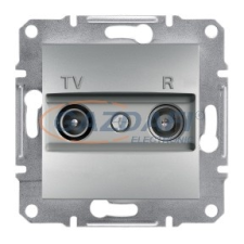 SCHNEIDER EPH3300361 ASFORA TV/R aljzat, átmenő, 8 dB, alumínium villanyszerelés
