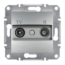 SCHNEIDER EPH3300361 ASFORA TV/R aljzat, átmenő, 8 dB, alumínium villanyszerelés