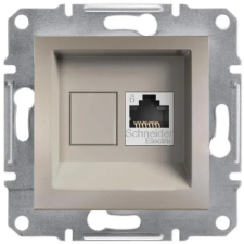 SCHNEIDER EPH4700169 ASFORA 1xRJ45 Cat6 UTP aljzat, bronz villanyszerelés