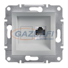 SCHNEIDER EPH5000161 ASFORA 1xRJ45 Cat5e STP aljzat, alumínium villanyszerelés