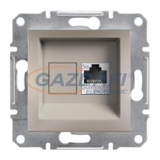 SCHNEIDER EPH5000169 ASFORA 1xRJ45 Cat5e STP aljzat, bronz villanyszerelés