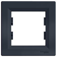 SCHNEIDER EPH5800171 ASFORA antracit egyes keret villanyszerelés