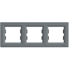 SCHNEIDER EPH5800362 ASFORA vízszintes acél hármas keret villanyszerelés