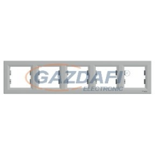 SCHNEIDER EPH5800561 ASFORA Ötös keret, vízszintes, alumínium villanyszerelés