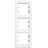 SCHNEIDER EPH5810321 ASFORA Hármas keret, függőleges, fehér