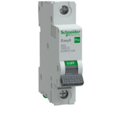 SCHNEIDER EZ9F27140 EASY9 PRO Kismegszakító, 1P, B, 40A villanyszerelés