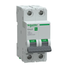 SCHNEIDER EZ9F57220 EASY9 PRO Kismegszakító, 2P, C, 20A villanyszerelés
