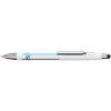 SCHNEIDER Golyóstoll, 0,7 mm, nyomógombos, érintőképernyőhöz, fehér-kék tolltest, SCHNEIDER "Epsilon Touch XB", kék