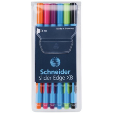 SCHNEIDER Golyóstoll készlet, 0,7 mm, kupakos, SCHNEIDER "Slider Edge XB", vegyes színek toll