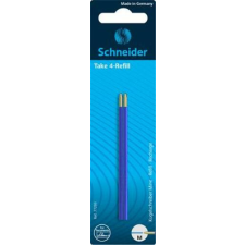 SCHNEIDER Golyóstollbetét, 0,5 mm, SCHNEIDER "Take 4", kék tollbetét