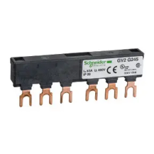 SCHNEIDER GV2G245 Fésűssín, 2db 45mm-es leágazás villanyszerelés