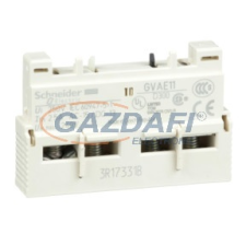 SCHNEIDER GVAE11 Segédérintkező blokk, homloklapi, Z+NY villanyszerelés