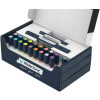 SCHNEIDER Kétvégű marker készlet, 27 darabos, SCHNEIDER „Paint-It 040 Twin marker Set 2”, 10 különböző szín