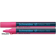 SCHNEIDER Krétamarker, 2-3 mm, SCHNEIDER &quot;Maxx 265&quot;, rózsaszín filctoll, marker